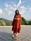 SEEMA - Rust Orange