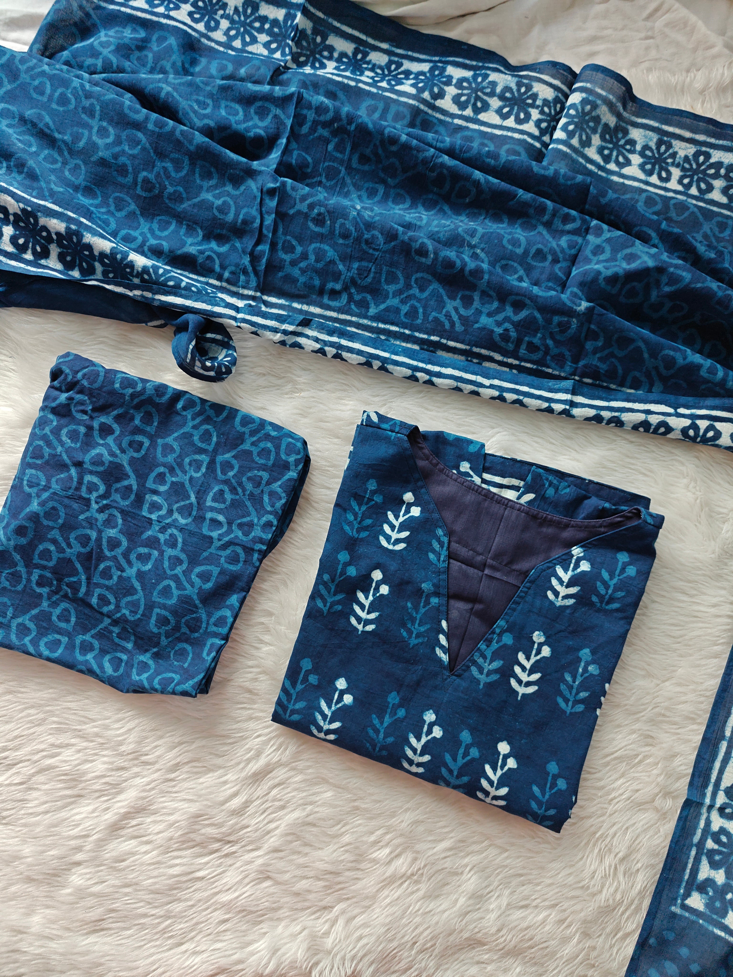 Indigo hues