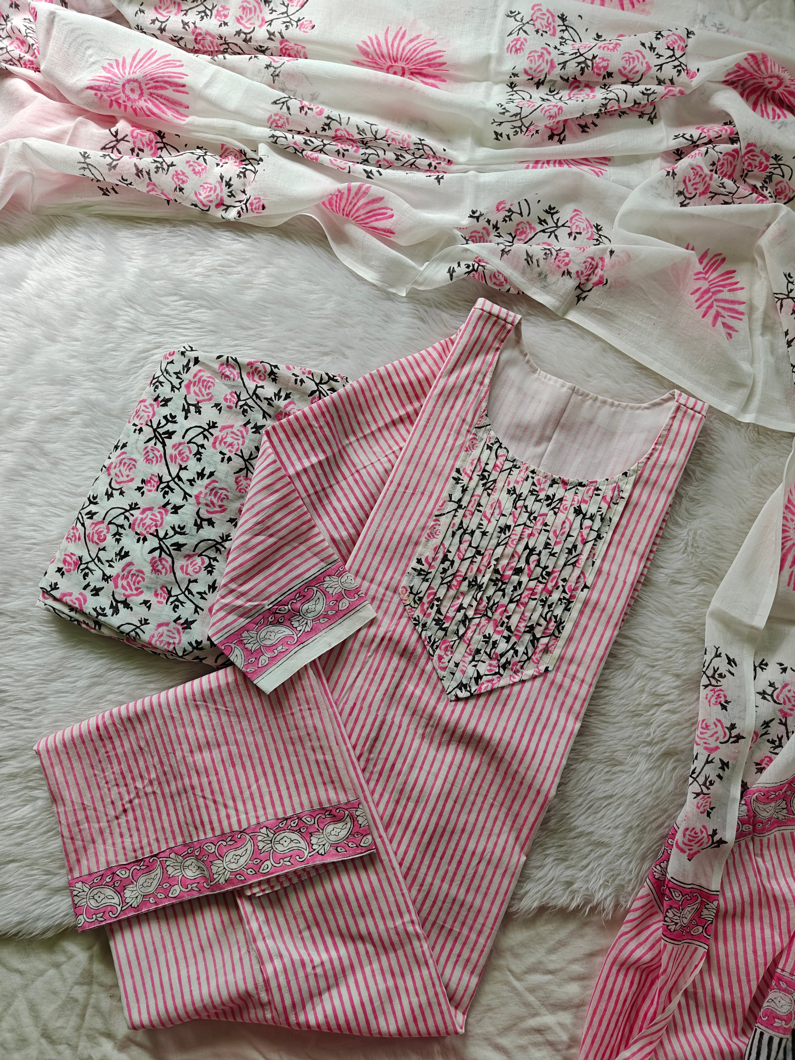 Pink stripes