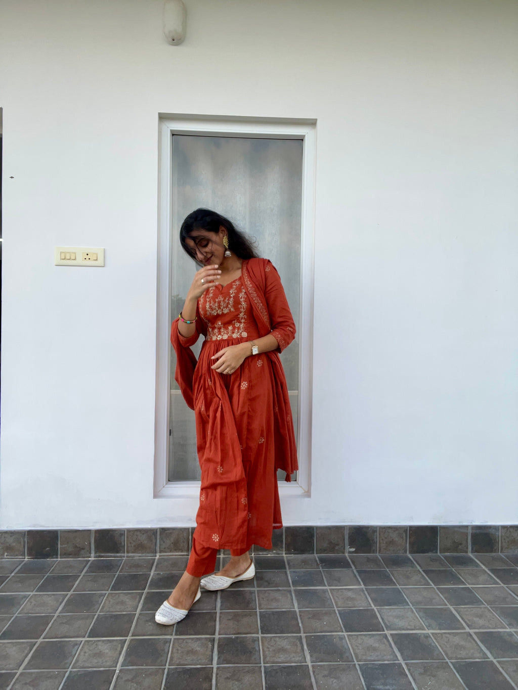 SEEMA - Rust Orange
