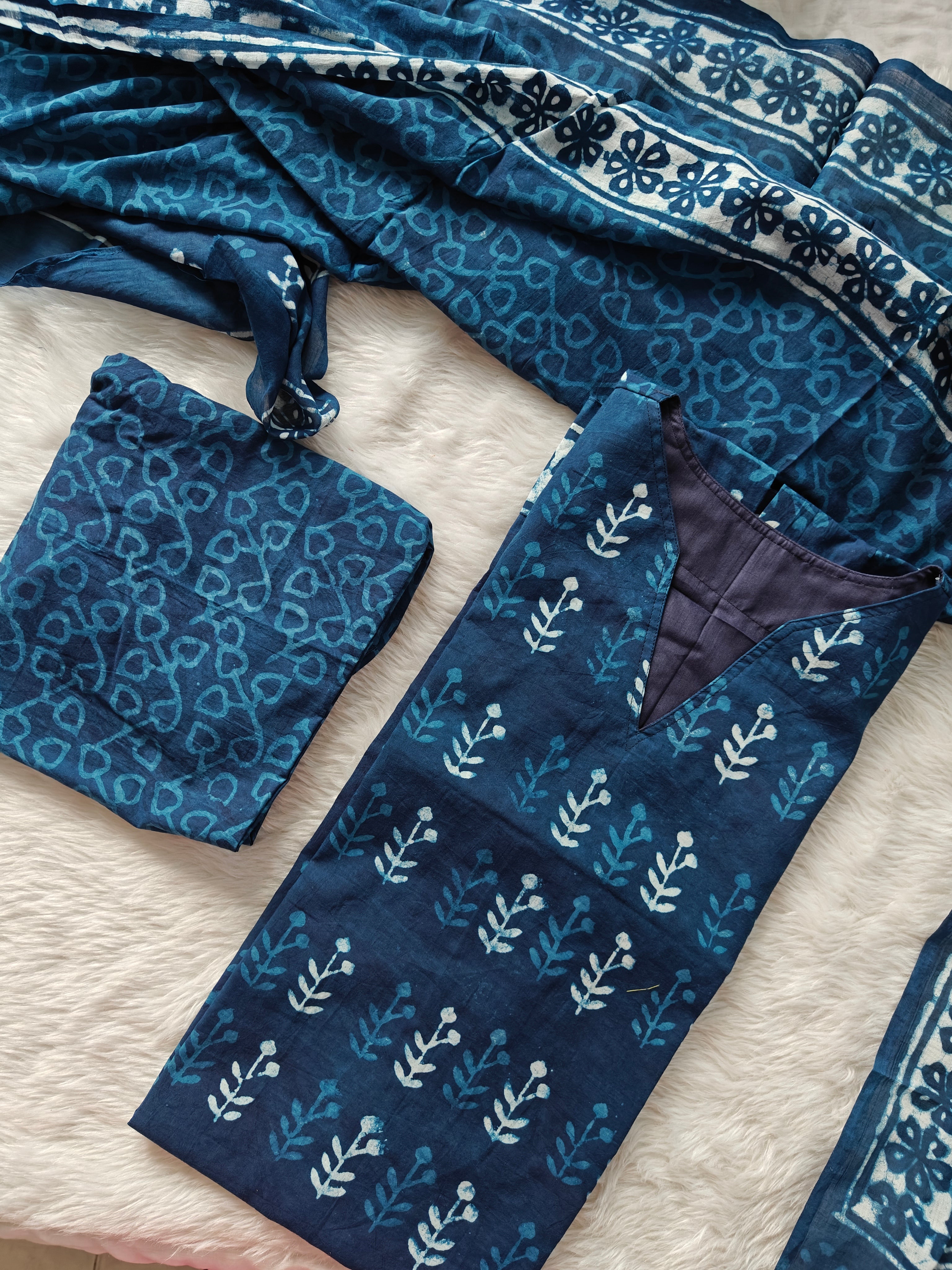 Indigo hues