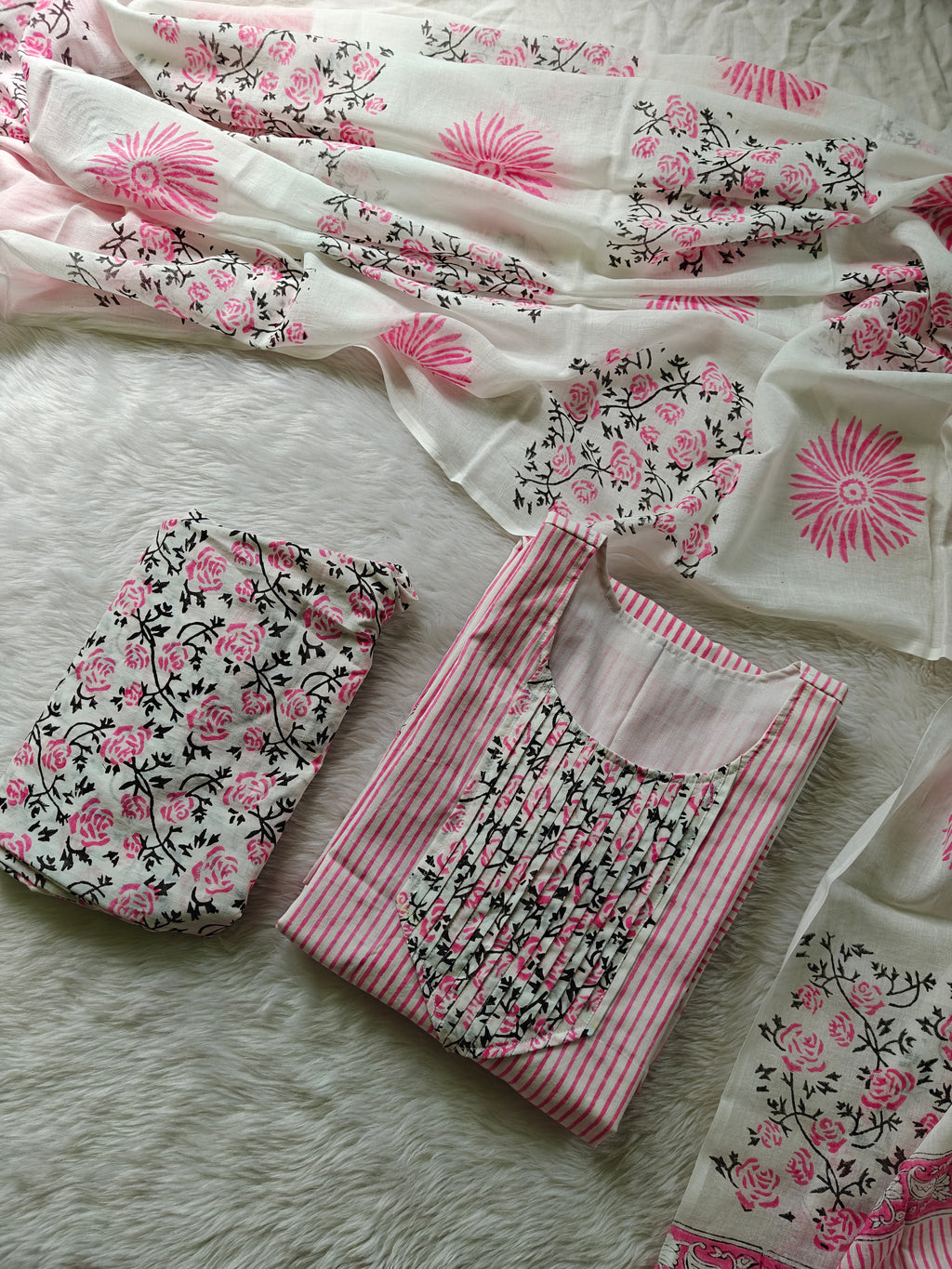 Pink stripes