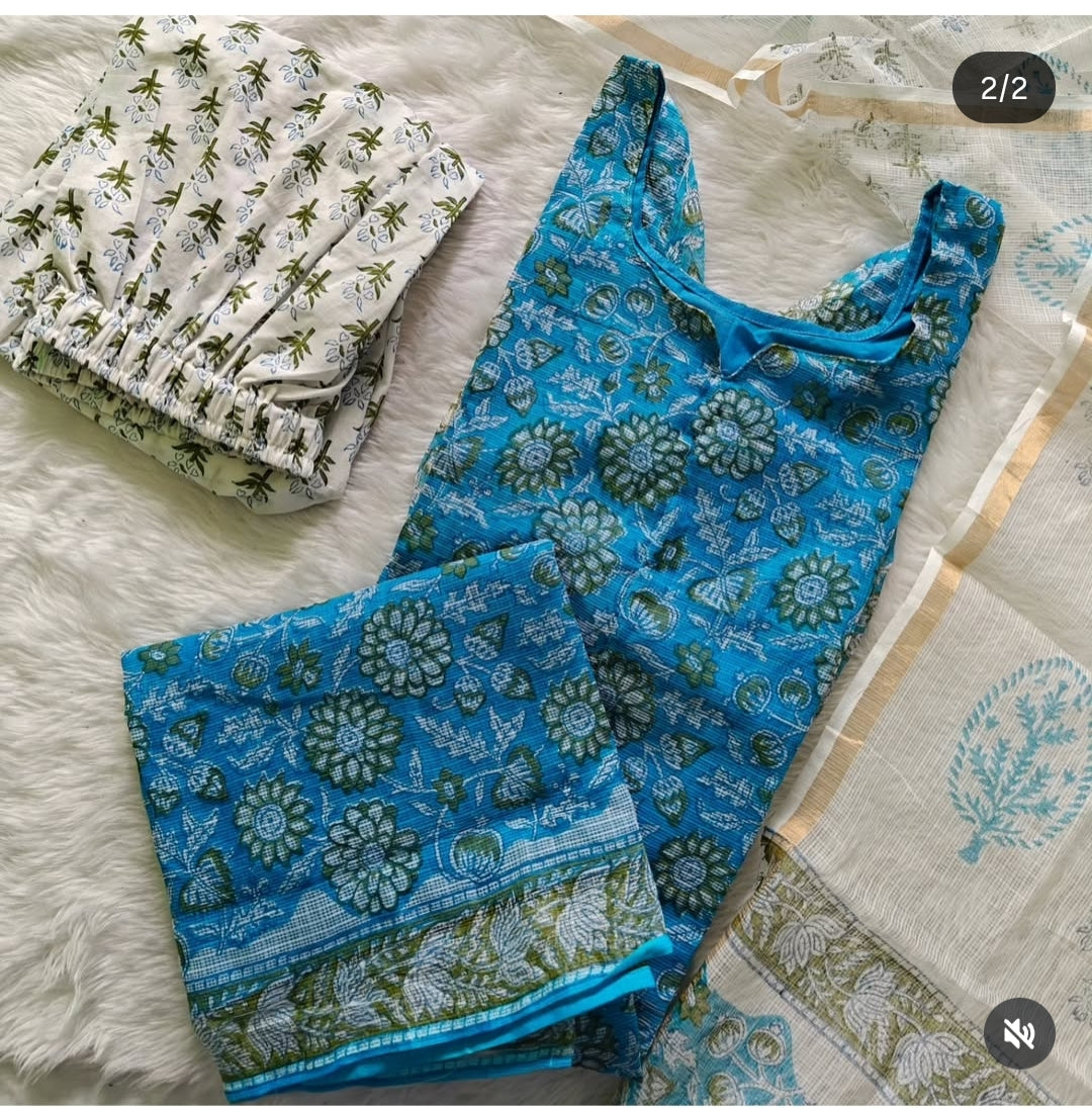 Sky blue kota set